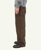 INTEMPOMOOD Button Pocket Cargo Pants_Brown