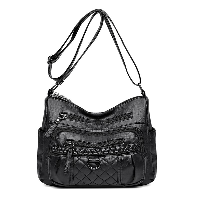 

Кожаные сумки подмышки для женщин, сумка через плечо, женские винтажные сумки подмышки, подходящие для мам. Мамам использовать