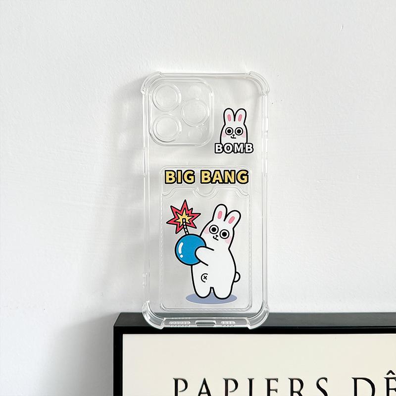 Zhitai Apple iPhone 15/14/XS Cartoon Card Holder Case