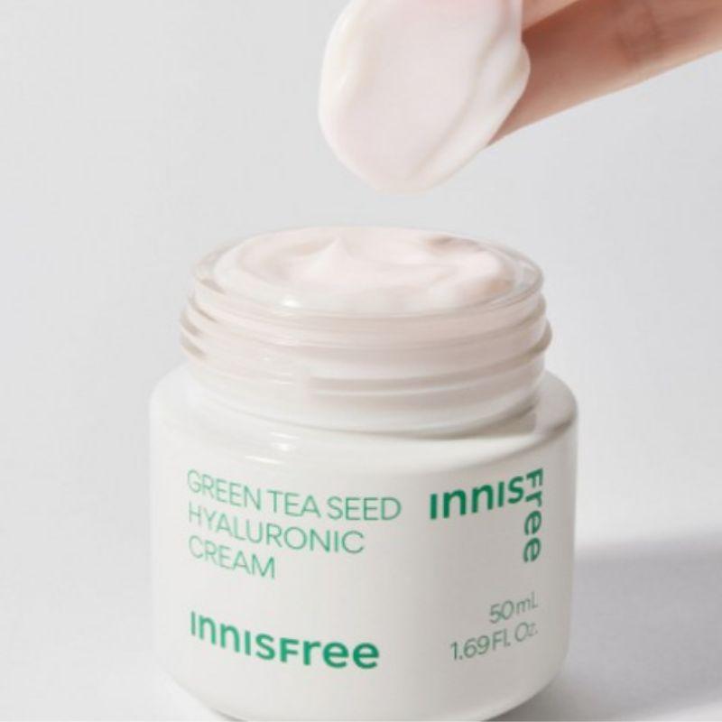 Innisfree Grüntee-Samen-Hyaluronsäure-Creme 50 ml