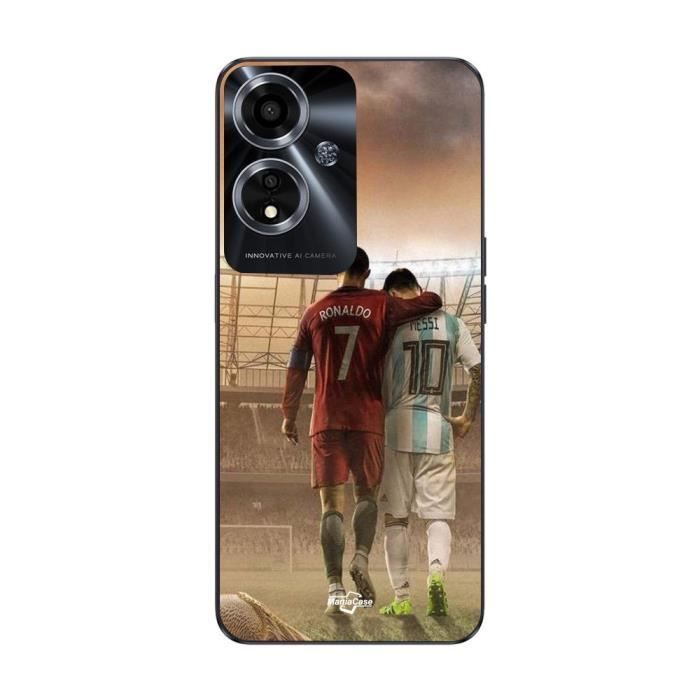 Case for Oppo A59 5G CRISTIANO RONALDO MESSI GOAT Maniacase
