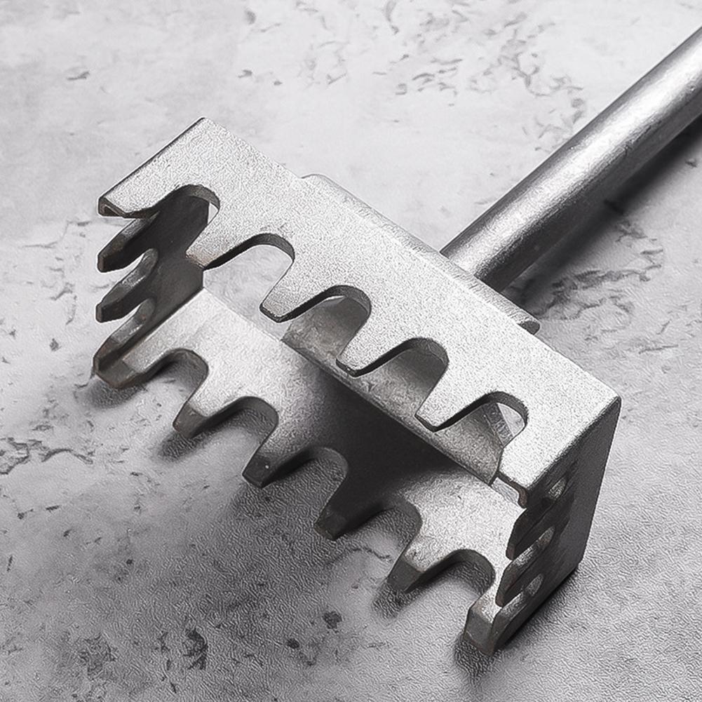 Square Socket Hole Puncher For Electric Hammer, Wall Slotting Hole Expansion Tool Compatible 86/118 Switch Socket Installation