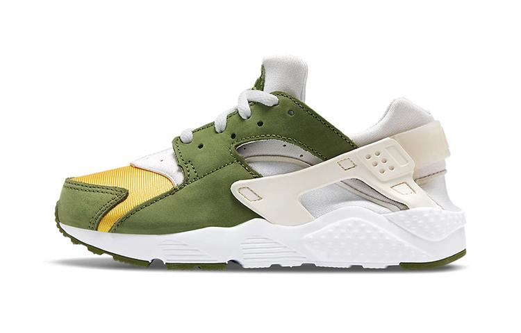 Nike Air Huarache Stussy Dark Olive 2021 PS DH3324-300 35
