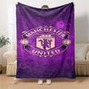 Manchester Blanket Soft Cozy Great for Couch Picnics Sofa Four Seasons Multipurpose Digital Print Best Holiday Gift for Friends Family