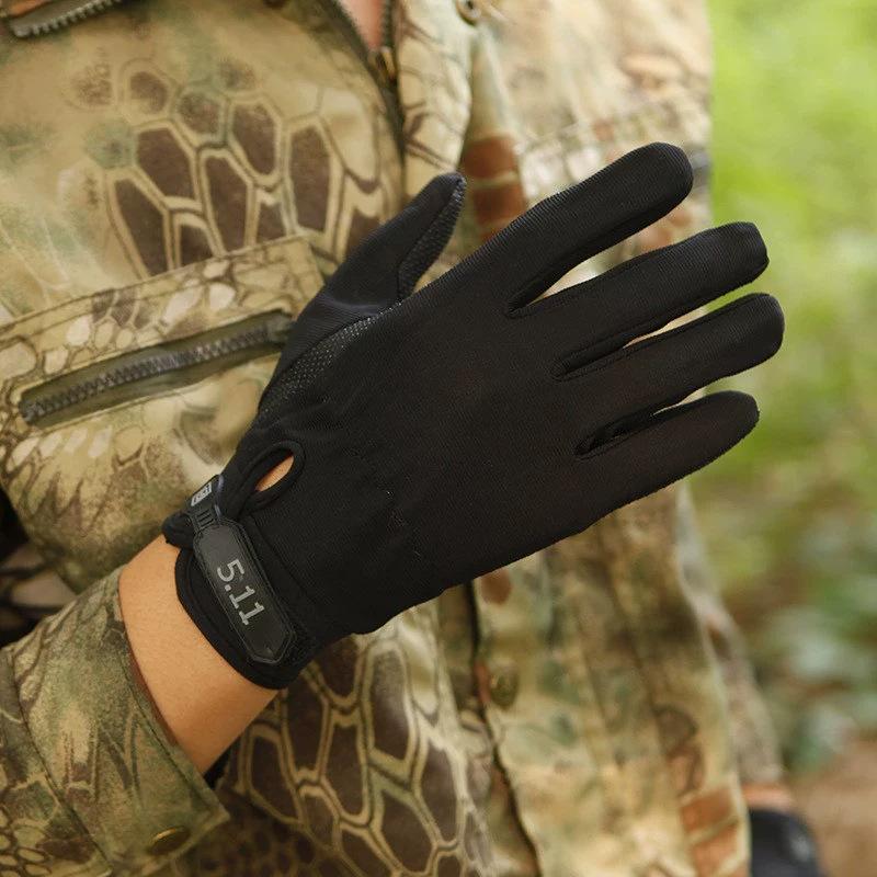 511 Long Finger Gloves Outdoor Gloves Men's Thin Driving Tactical Fitness Sports Long Finger Gloves