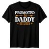 Personalised Mens Promoted To Daddy Funny Fathers Day T-Shirt Tee Best Dad 1#FD