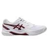 Asics Gel-Dedicate 8 Comfortable Versatile Shock Absorption Impact Resistance Rebound Low-Top Tennis Shoes Unisex Sneaker White 1041A237-100