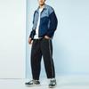 Li Ning Jeans Men's Black Moderate Straight Fit Pants AJQR021-2