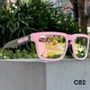 Nuovi Occhiali da Sole Polarizzati KDEAM da Uomo Quadrati per Esterno Occhiali da Sole da Donna Occhiali da Pesca Lente con Rivestimento Riflettente UV400 Ultimo Stile