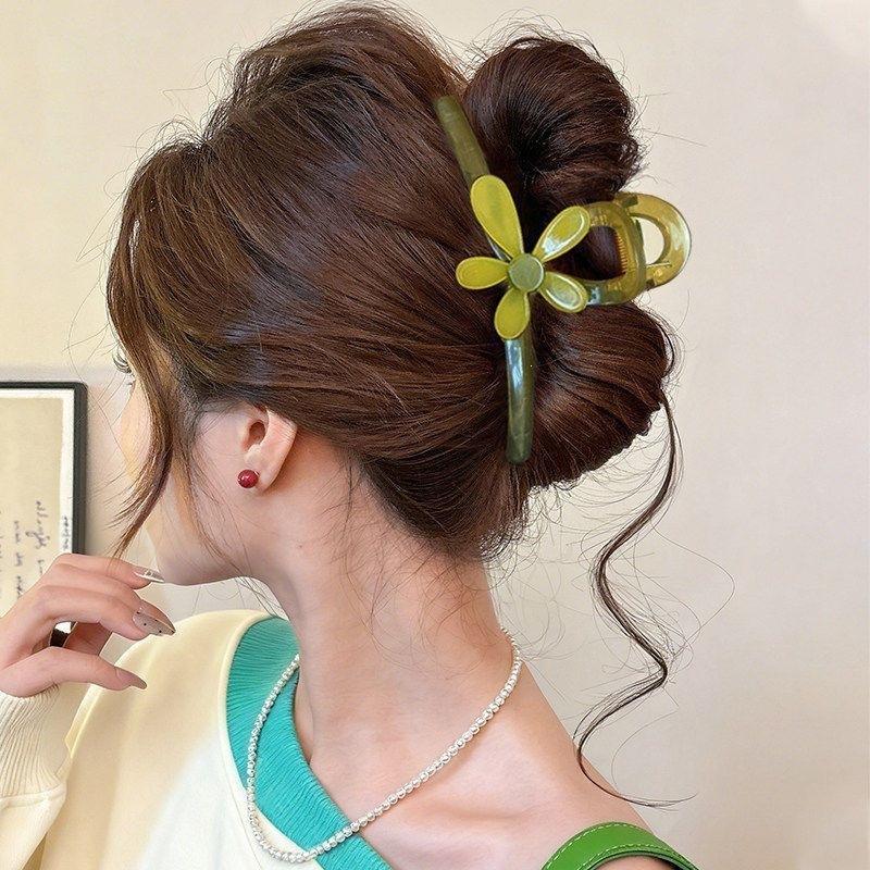 Large Flower Hair Claw Clip Non Slip for Women Thick Hair Perfect for Everyday