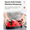 Household Electric Blade Sharpener for Cooking Area Care with Scissor Support and Cutting Aid for Food Work and Use