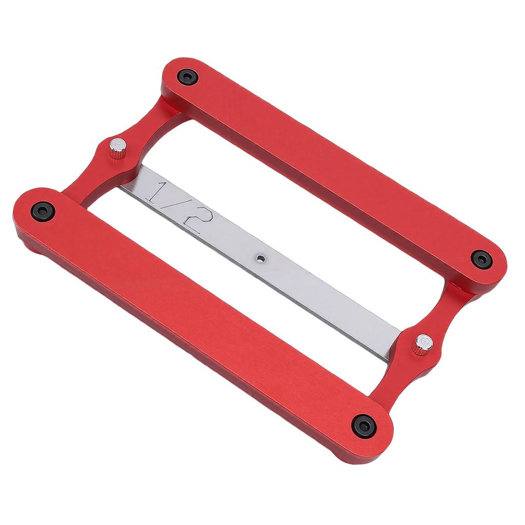 Center Gauge Imperial System Precise Positioning Center Finder Marking Tool for Woodworking