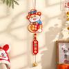 Blessing Chinese Snake Year Pendant Traditional Fu Character Hanging Ornament  Home New Year Decor