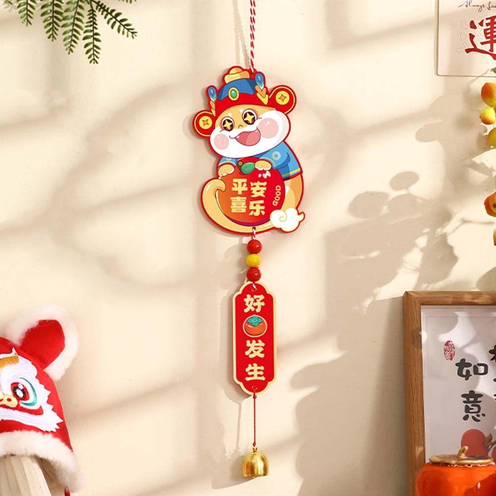 Blessing Chinese Snake Year Pendant Traditional Fu Character Hanging Ornament  Home New Year Decor