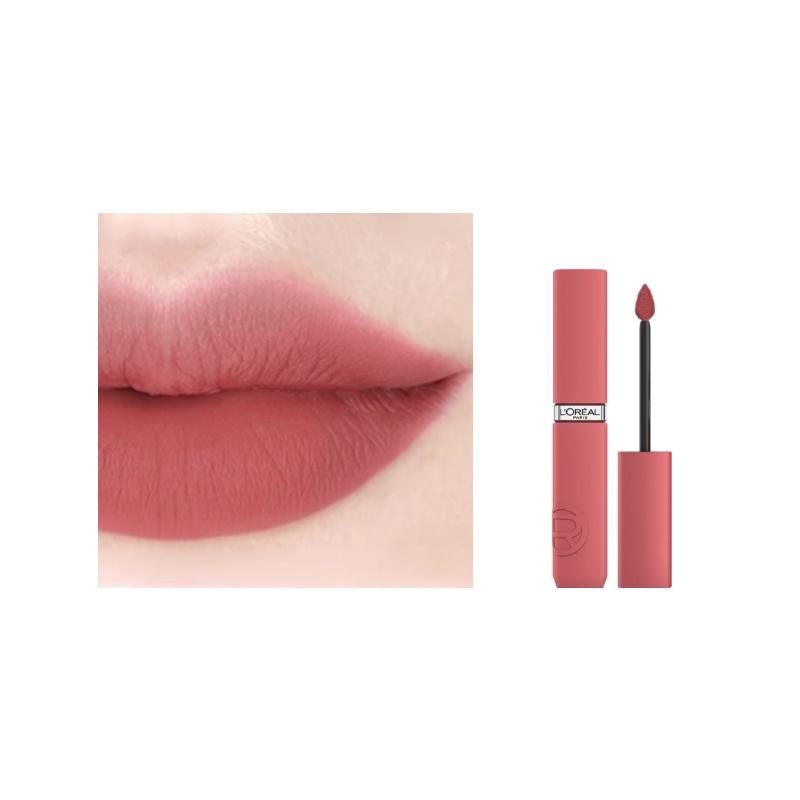 Loreal Paris glaze easy to color natural color Long lasting moisturizing matte lip gloss-120
