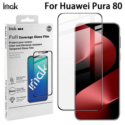 Pour Huawei Pura 80 Verre IMAK Film en Verre Trempé Couverture Complète Série Pro+