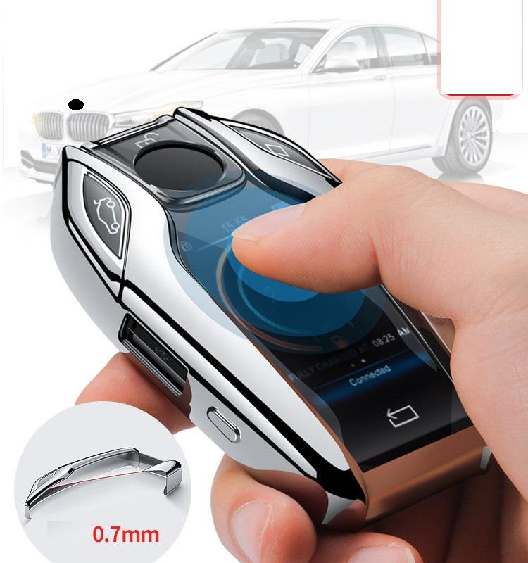 TPU Car Fully Key Case LED Display Key Cover Case for BMW 5 7 Series G11 G12 G30 G31 G32 I8 I12 I15 G01 X3 G02 X4 G05 X5 G07 X7