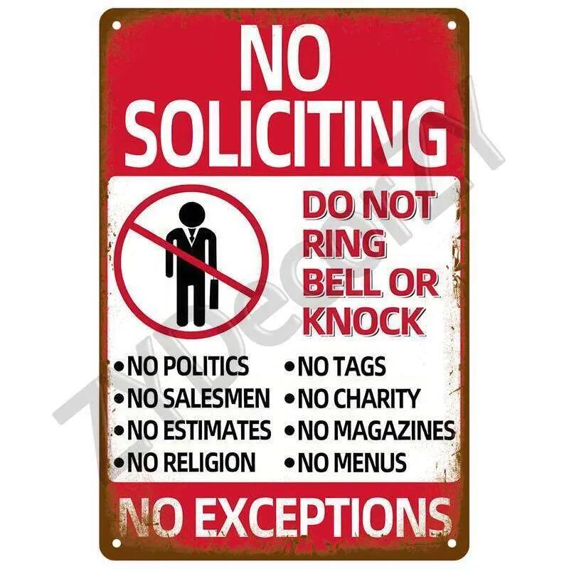 Warning Retro Tin For Home Room Wall Decor Art Metal Sign Vintage Bars Garage Cafe Club Man Cave Pubs Mural Plate Poster 26T0104 26T0104