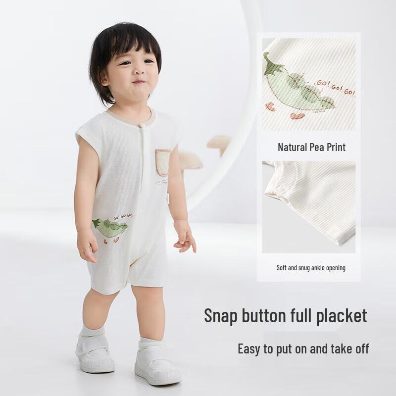 YEEHOO Newborn Breathable Cotton Romper 66