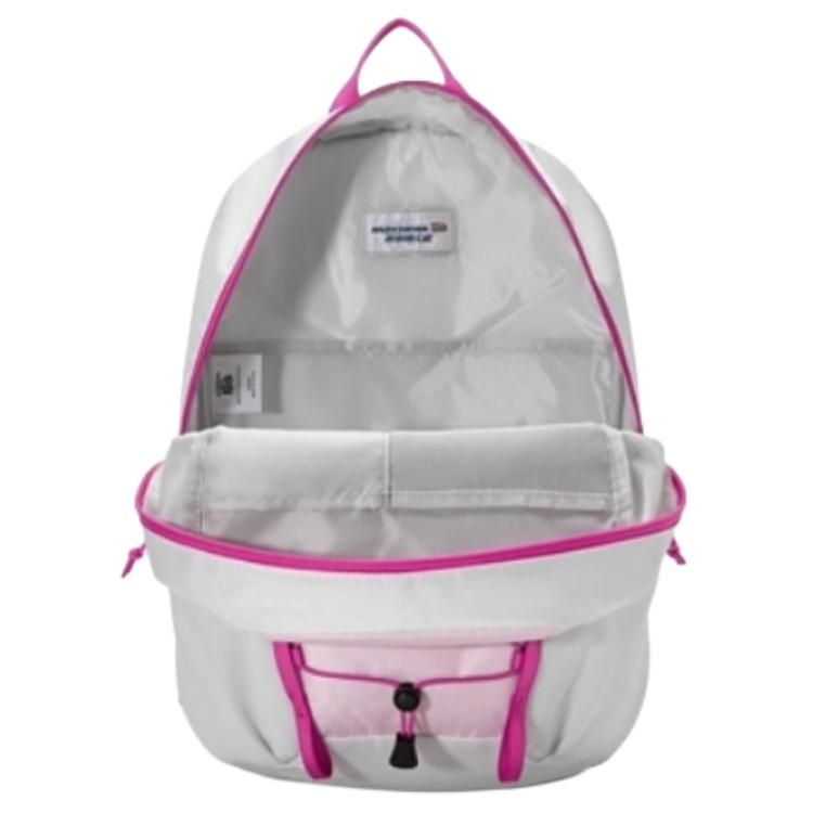 Skechers 18L Brand Logo Fabric Backpack Kids Backpack Ice-Pink P325K029-01F6