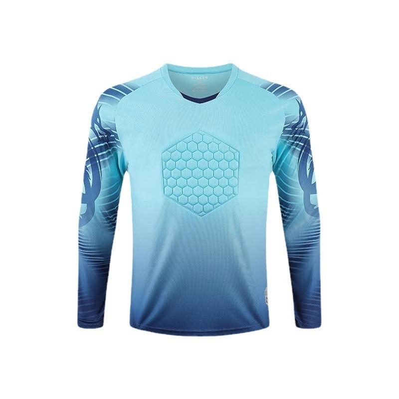Torwart Fußball Uniform Set Langarm Trikot Hose Erwachsene Kinder Match Set Fußball Torwart Outfit
