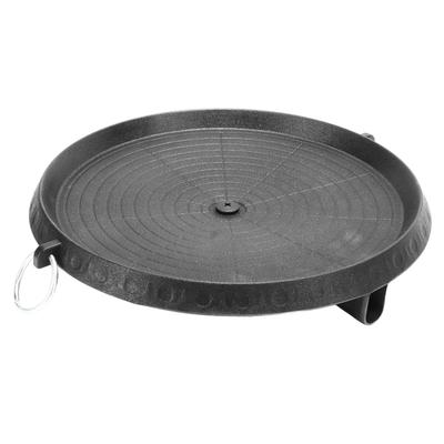 BBQ Plate Oil Hole Design Easy To Clean Heat Evenly Wear Resistant Double Layer Korean BBQ Grill