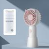 Mini USB Rechargeable Handheld Electric Fan - Strong Wind Power for Desktop Use