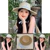 Summer Stylish Wide Brim Straw Hat For Women With Sweet Cute Design Ideal For Beach