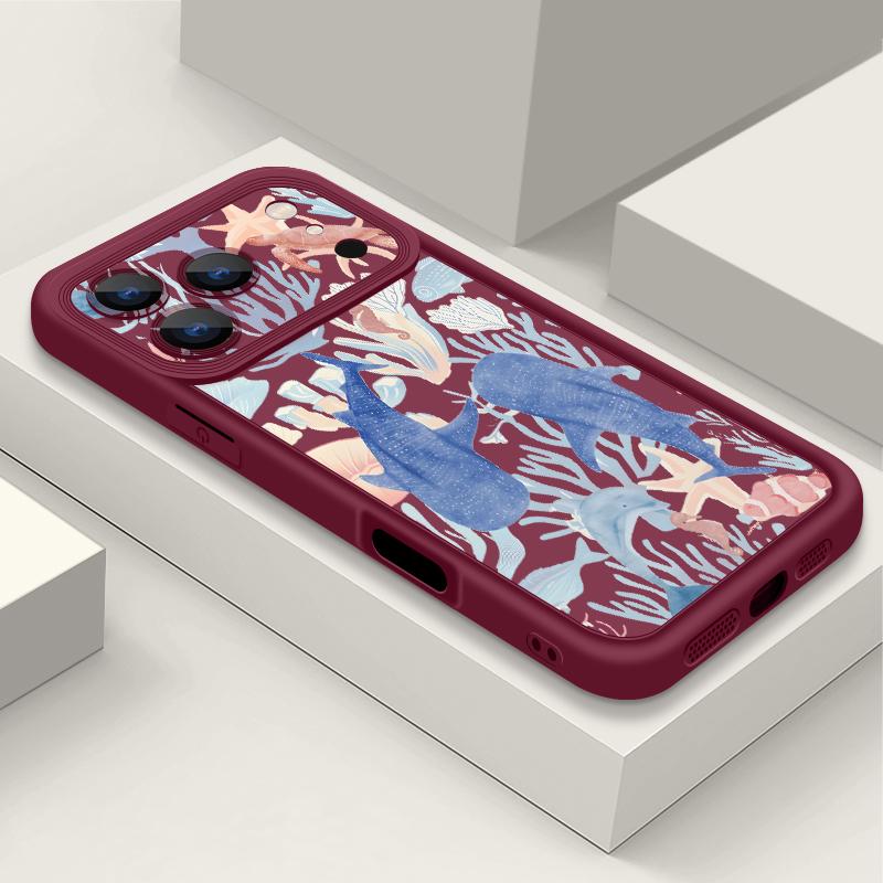 Blue and white surfing wave phone Case For iPhone 17 Pro Max 17e 16e Shockproof Silicone Soft Bumper Cover For iPhone 16 15 14 13 Pro Max 11