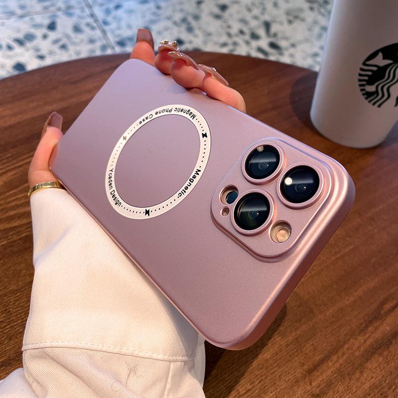The Fashionable Magnetic Lens Film Is Suitable for The Full Cover of Apple 14promax Phone Cases and The Anti-drop 12 Protective Case of IPhone13