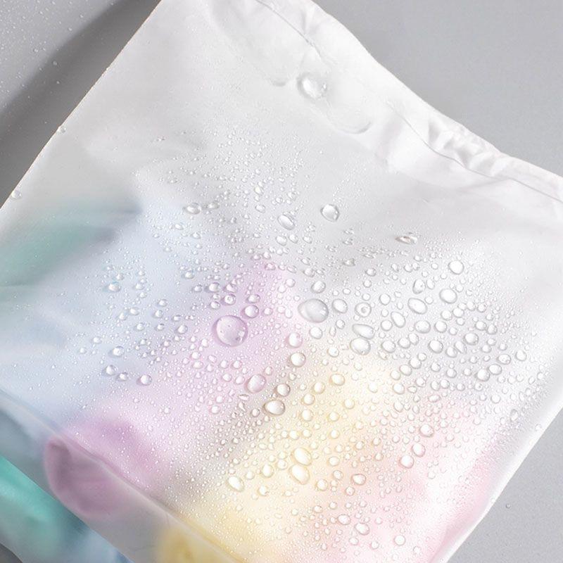 5pcsShoes Storage Bag Closet Organizer Travel Portable Bag Waterproof Pocket Clothing Classified Hanging BagsTravel Storage Bags