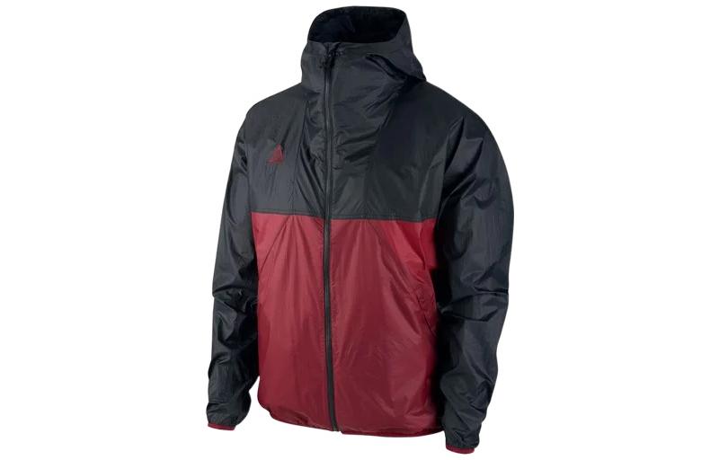 Nike ACG Jackets Men s Dark Red Hooded Moderate Other CK7239-011 M