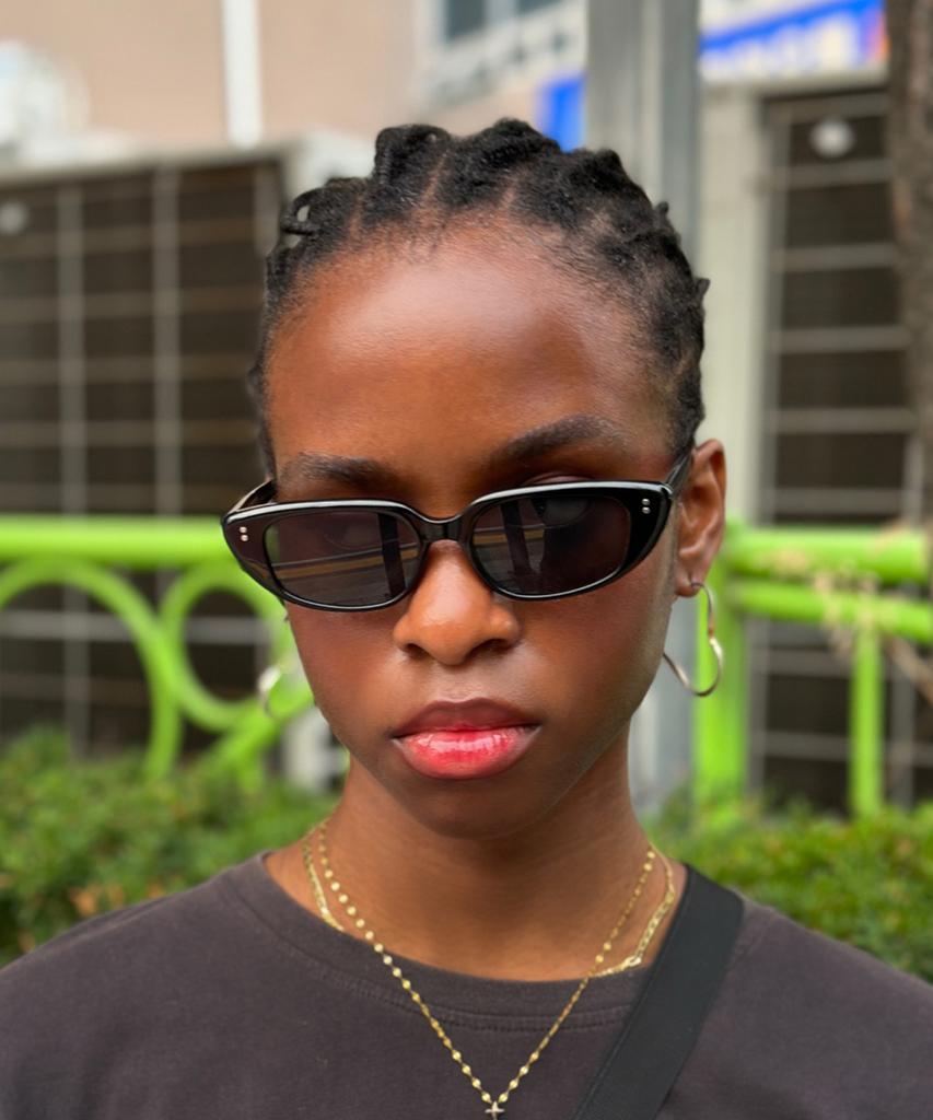 MAISON MASTER Karina Black Sunglasses (Uv Protection)