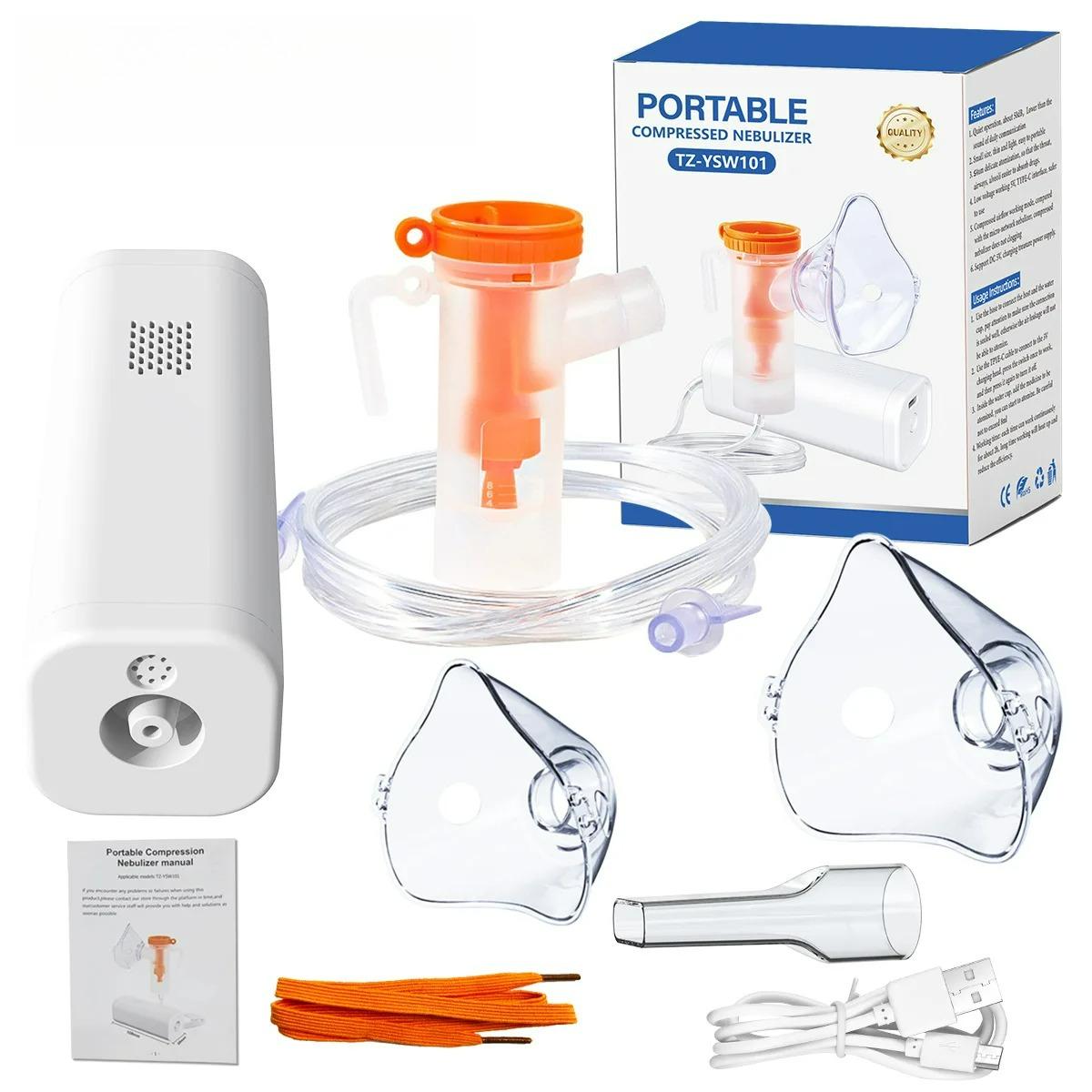 

Медицинский бесшумный ультразвуковой небулайзер-автомайзер, ручной респиратор, портативный увлажнитель для астмы для детей и взрослых, для здоровья