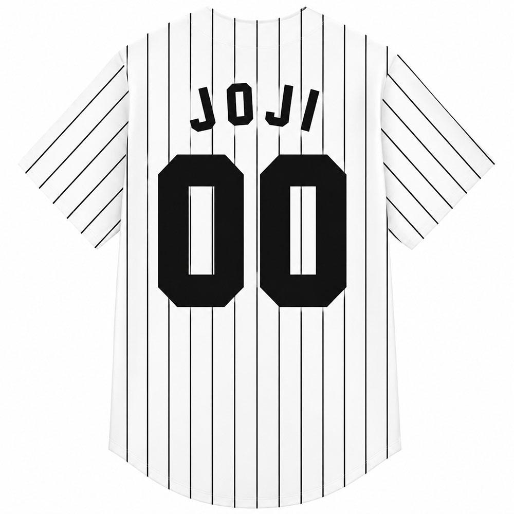 Men Women Clothing Joji Demons 00 Baseball Jersey Short Sleeve Summer Button Up Shirt Casual Fashion Design Graphic Merch Tops