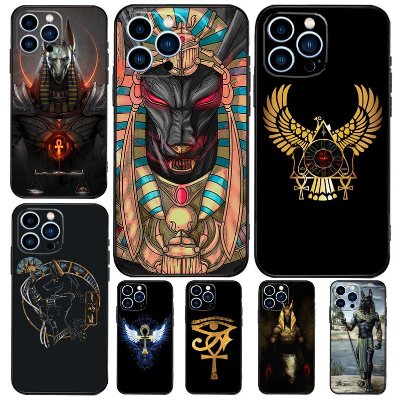 Egypt Nefertiti Anubis Ankh For Huawei Nova 12i 12s 11i 7i 8i Y73 Y70 Y90 Y60 Y72 Y61 Y91 9 10 SE P40 Lite P30 Pro Case
