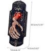 1× Skeleton Hand Shape Halloween Funny Spray Doorbell For Halloween Decoration