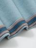 Women's European Blue Tencel High-Waisted Micro-Flare Jeans, Spring 2026, Low Stretch, Slim Fit, Versatile Pants.