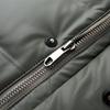 Winter white duck down leather down jacket men's sheepskin leather jacket leather jacket thickened jacket casual dad outfit