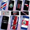 Costa Rica Flag Fundas For Samsung Galaxy A54 A34 A14 A52 A32 A22 A12 A13 A23 A33 A53 A73 A51 A71 Case