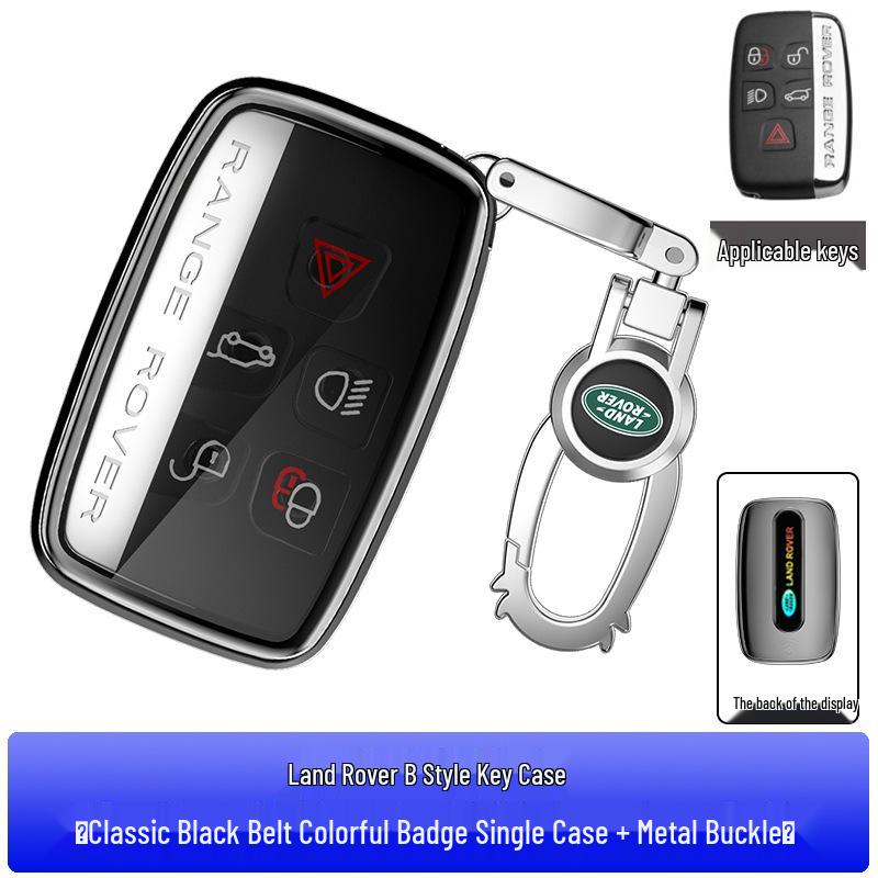 Land Rover Range Rover Key Case for Discovery Sport, Velar, Defender, Freelander, and Evoque.
