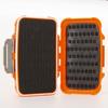 Durable Fly Fishing Tool Kits Box Four-sided Waterproof Fishing Fly Box Easy-Grips Fishing Gear Combos Fly Fishing Box