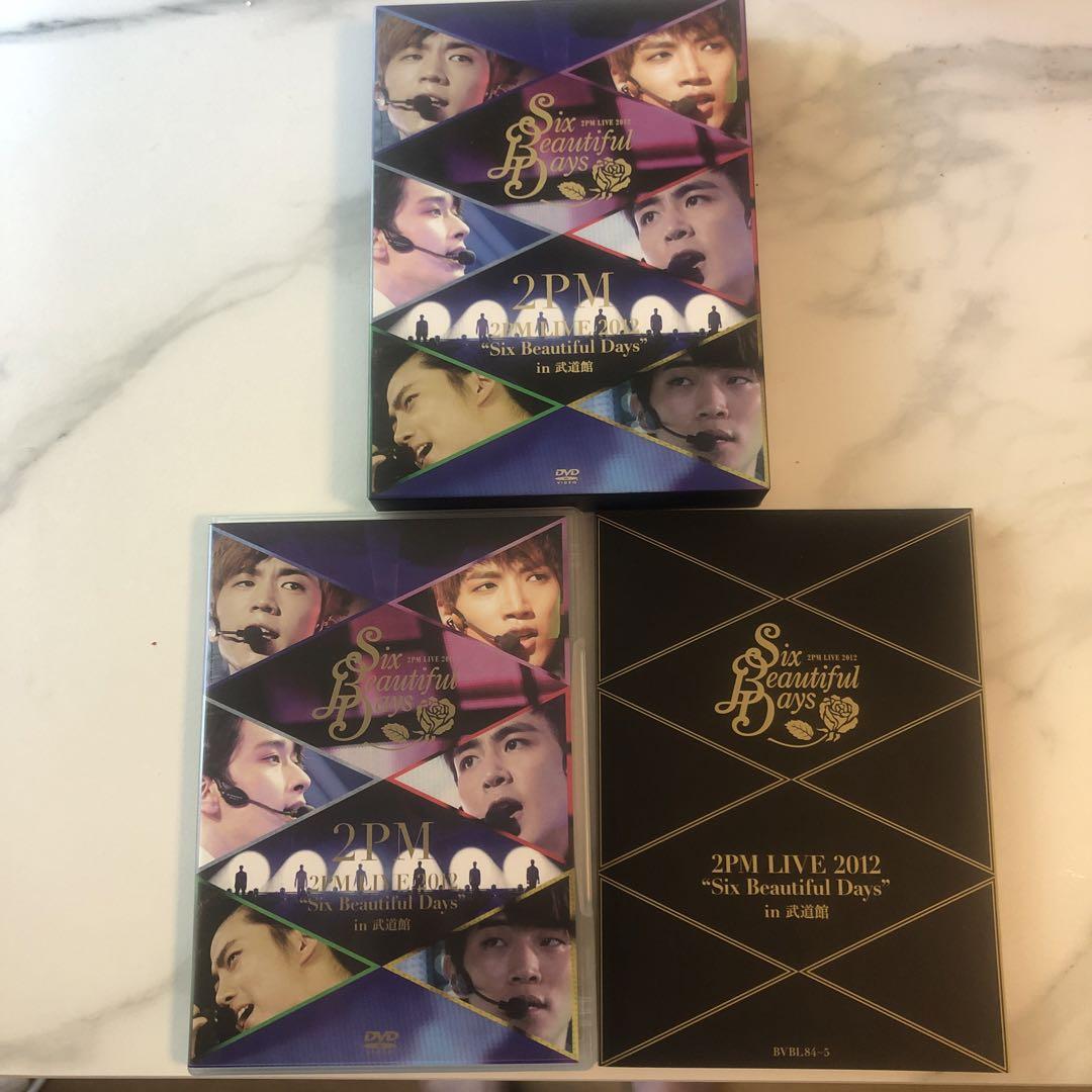 

[USED] 2PM LIVE 2012 Six Beautiful Days DVD