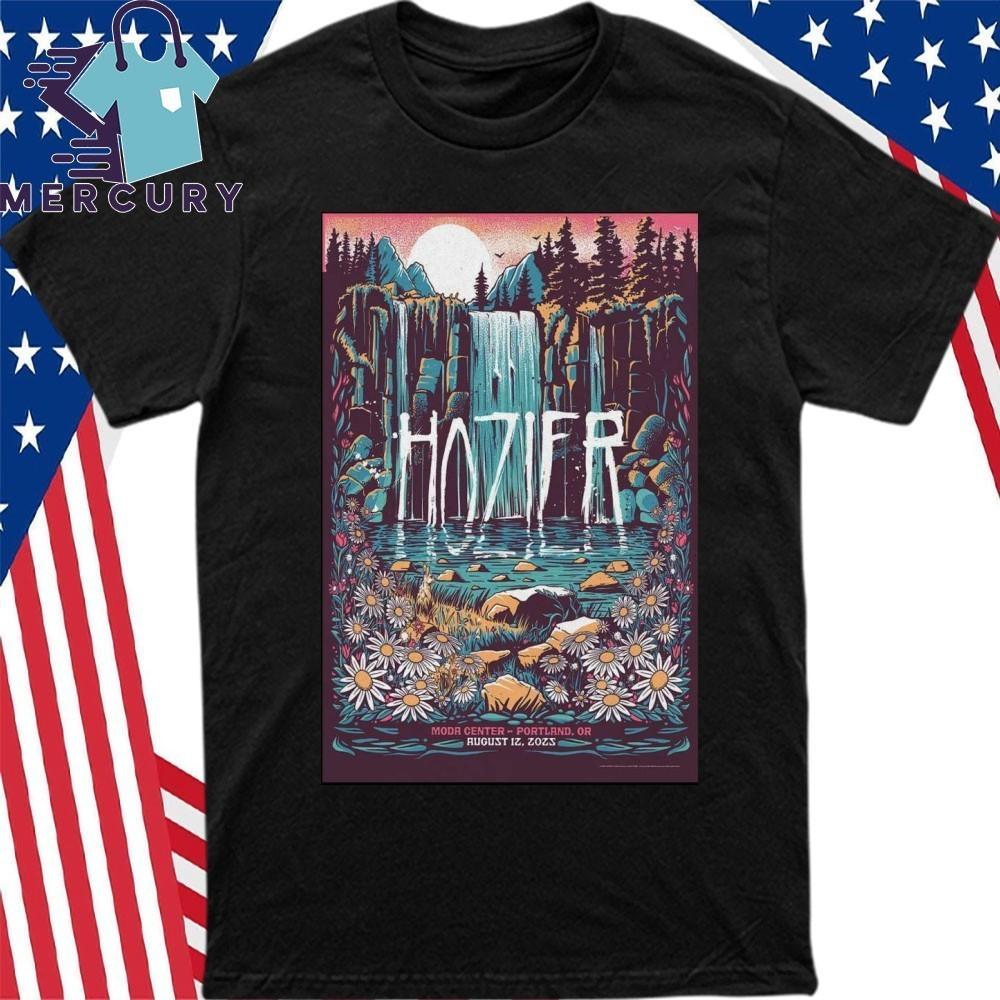 

Hozier Show Portland, OR August 12 2025 Poster Shirt Unisex T-Shirt L