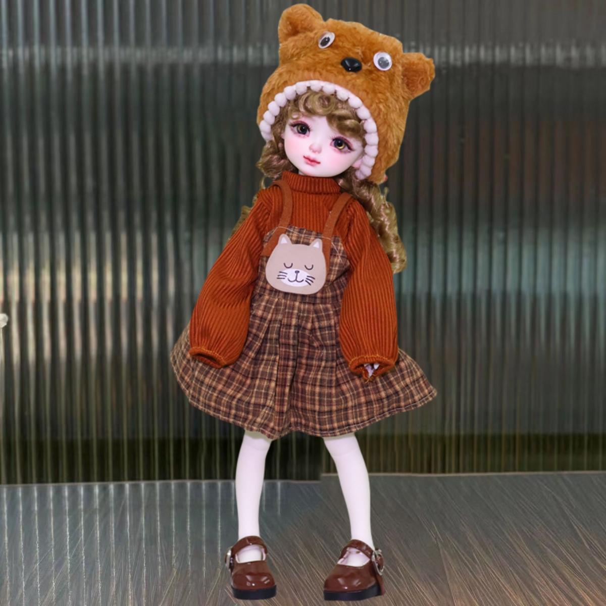 

1/6 Кукольное платье BJD 30 см Кукольный набор Юбка-плакетка Кукольные аксессуары