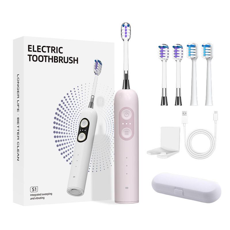 Cleaning Electric Toothbrush Upgraded To 50-degree Large-swing Arc Intelligent Servo Electrical Acoustic Wave Scanning and Vibration Integration