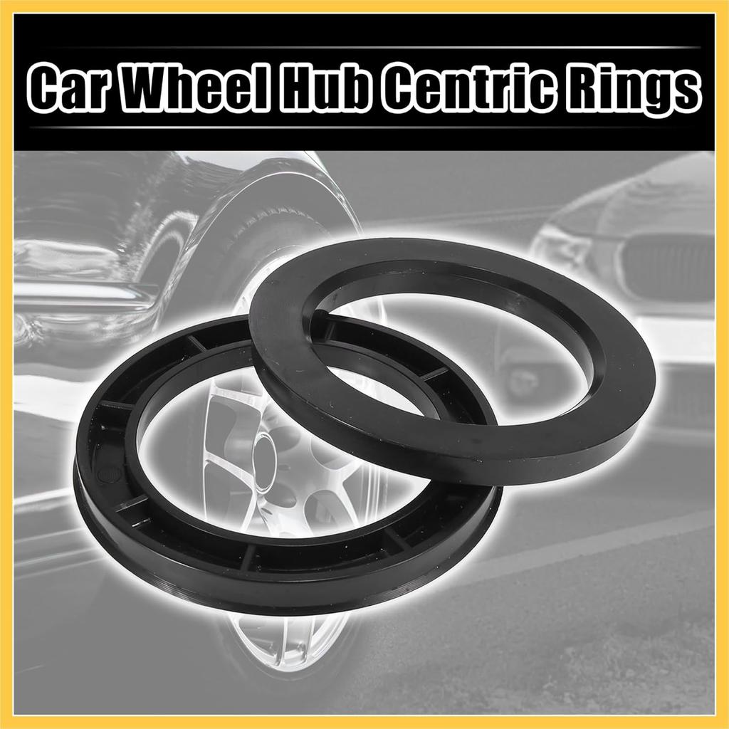 4pcs Plastic 77.8mm to 108mm Car Hub Centric Rings Wheel Bore Center Spacer Auto Replacement Parts