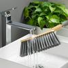 Long Handle Dust Removal Brush with Sponge Grip