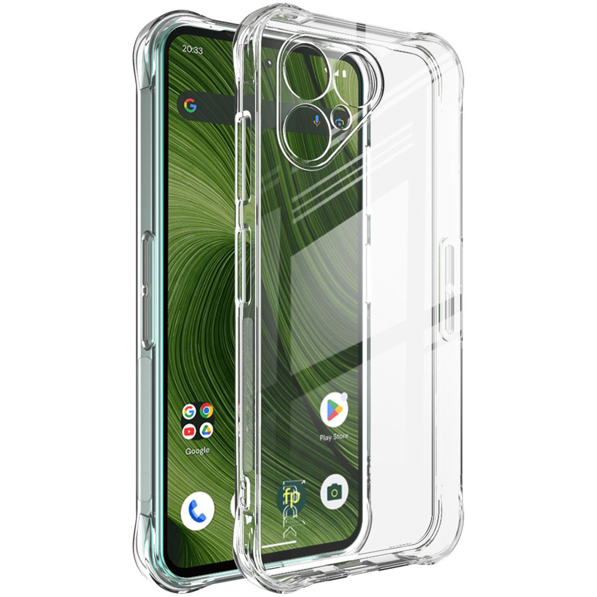 

IMAK Для Fairphone (Ген. 6) Чохол TPU Чохол для телефону Подушка безпеки Протиударний захист Transparent