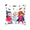 Halloween Pillow Cover Cartoon Pumpkin Head New Peach Skin Cushion Cover Sofa Cushion